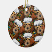 Airedale Terrier Keramisch Ornament (Links)