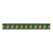 Airedale Terrier kerst Merry Grosgrain Lint (Voorkant)