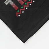 Airedale Terrier Kerstboom Decoraties Hond Lo Fleece Deken (Hoek)