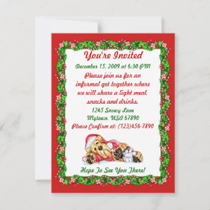 Airedale Terrier: Kerstvakantie voor Kerstmis in S Kaart