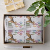 Airedale Terrier Kleurrijke Pastel Gelukkige Verja Tissuepapier (Geschenk)