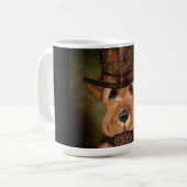 AIREDALE TERRIËR KOFFIEMOK (Voorkant links)