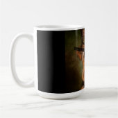 AIREDALE TERRIËR KOFFIEMOK (Links)