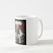 AIREDALE TERRIËR KOK KOFFIEMOK (Voorkant rechts)