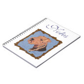 Airedale Terrier Kopstudie Notitieboek (Linkerzijde)