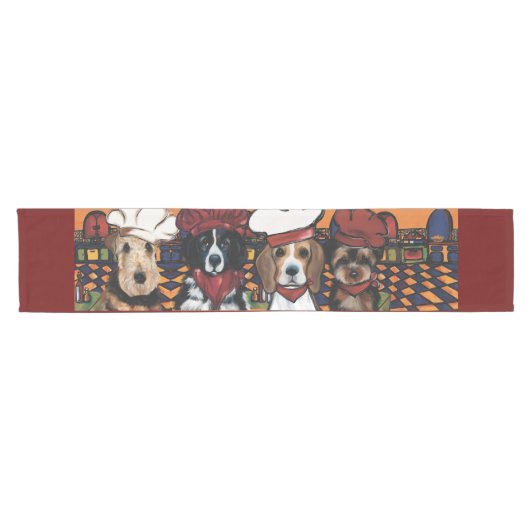 Airedale Terrier Korte Tafelloper (Horizontaal)