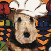 Airedale Terrier Korte Tafelloper