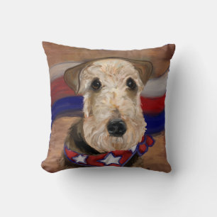 AIREDALE TERRIËR KUSSEN