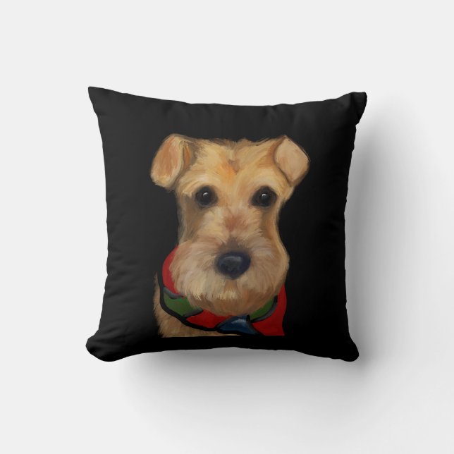 Airedale Terrier  Kussen (Voorkant)