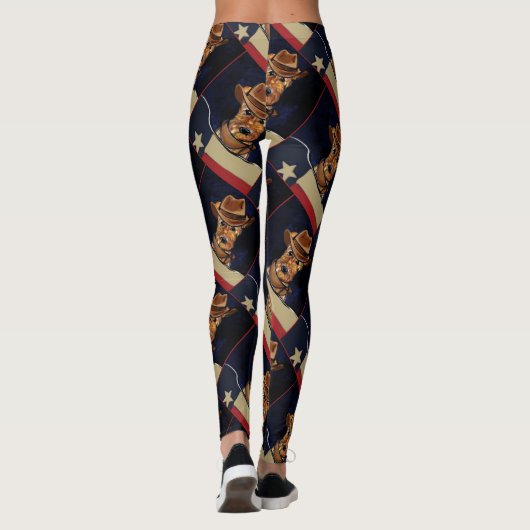 AIREDALE TERRIER LEGGINGS (Achterkant)