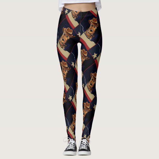 AIREDALE TERRIER LEGGINGS (Voorkant)