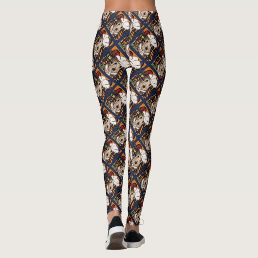 AIREDALE TERRIER LEGGINGS (Achterkant)