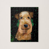 AIREDALE TERRIER LEGPUZZEL (Verticaal)