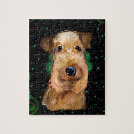 AIREDALE TERRIER LEGPUZZEL (Verticaal)