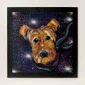 AIREDALE TERRIER LEGPUZZEL (Verticaal)