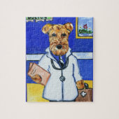 Airedale-terriër Legpuzzel (Verticaal)