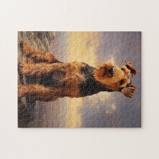 Airedale Terrier Legpuzzel (Horizontaal)