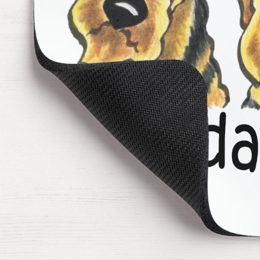 Airedale Terrier Lover Muismat (Hoek)