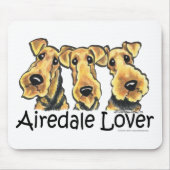 Airedale Terrier Lover Muismat (Voorkant)