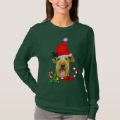 Airedale Terrier Lovers Kerstmis T-shirt (Voorkant)