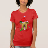 Airedale Terrier Lovers Kerstmis T-shirt (Voorkant)