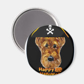 AIREDALE TERRIËR MAGNEET (Voorkant / Achterkant)