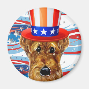 AIREDALE TERRIËR MAGNEET