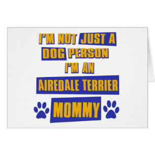 Airedale Terrier mama