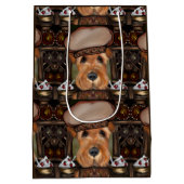 AIREDALE TERRIER MEDIUM CADEAUZAKJE (Achterkant)