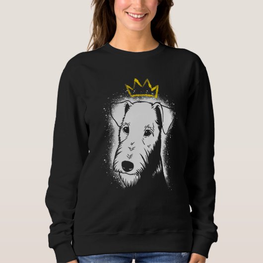 Airedale Terrier met Kroon Trui (Voorkant)