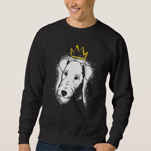 Airedale Terrier met Kroon Trui (Voorkant)