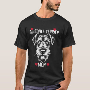 Airedale Terrier Moeder T-shirt