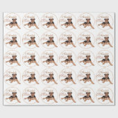 Airedale Terrier Moederdag Cadeaupapier (Vlak)
