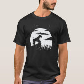 Airedale Terrier Moon T-shirt (Voorkant)