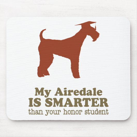 Airedale Terrier Muismat (Voorkant)