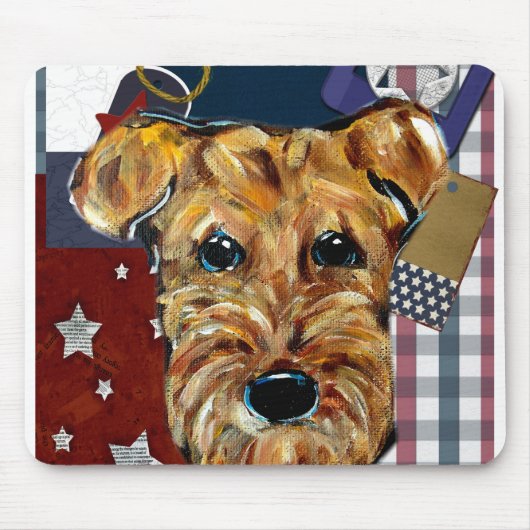 AIREDALE TERRIËR MUISMAT (Voorkant)