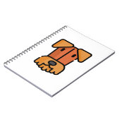 Airedale Terrier Notitieboek (Linkerzijde)