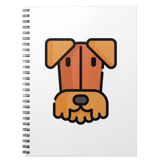 Airedale Terrier Notitieboek (Voorkant)