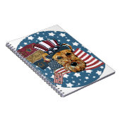 AIREDALE TERRIER NOTITIEBOEK (Rechterzijde)