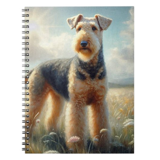 Airedale Terrier Notitieboek (Voorkant)