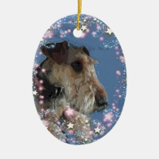 Airedale Terrier Ornament (Voorkant)