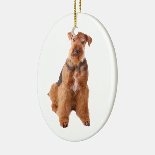 Airedale Terrier Ornament (Links)