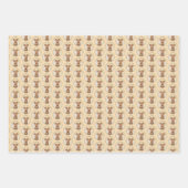 Airedale Terrier Painting - Cute Original Art Inpakpapier Vel (Voorkant)