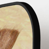 Airedale Terrier Painting - Cute Original Art Pickleball Paddle (Links Detail)