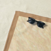 Airedale Terrier Painting - Cute Original Art Strandlaken (In situ)