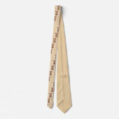 Airedale Terrier Painting - Cute Original Art Stropdas (Achterkant)