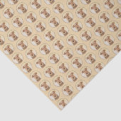 Airedale Terrier Painting - Cute Original Art Tissuepapier (Detail)