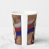 AIREDALE TERRIER PAPIEREN BEKERS (Links)