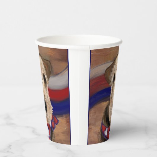 AIREDALE TERRIER PAPIEREN BEKERS (Rechts)