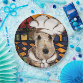 Airedale Terrier Papieren Bordje (Feest)